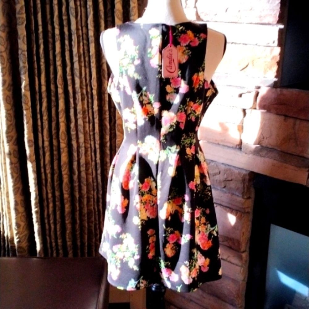 NWT Candies Fit and Flare Dress - Picture 5 of 12